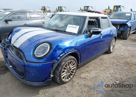 2025 Mini Hardtop Cooper S z USA, uszkodzony, nr VIN WMW53GD07S2X07696